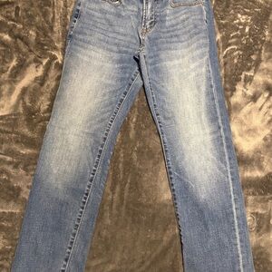 Aeropostale Blue Straight-Leg Jeans